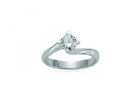 Anello Miluna Donna in Oro bianco Diamante LID5119 050F8 - LID5119 050F8